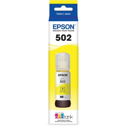 Epson T502 Yellow EcoTank Ink Bottle
