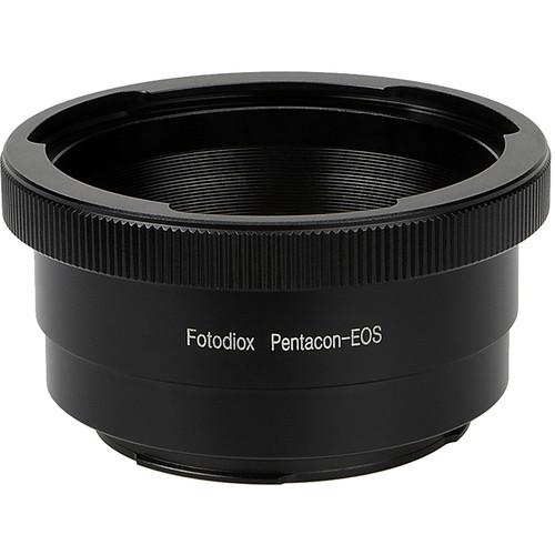 FotodioX Lens Mount Adapter with Generation v10 Focus Confirmation Chip for Pentacon Six-Mount Lens to Canon EF or EF-S Mount Camera