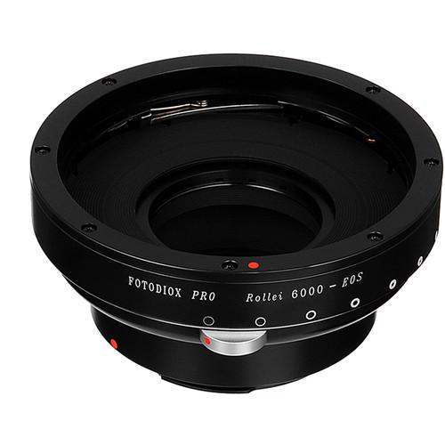 FotodioX Pro Lens Mount Adapter with Generation v10 Focus Confirmation Chip for Rolleiflex 6000-Mount Lens to Canon EF or EF-S Mount Camera