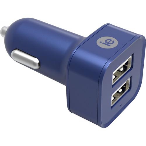 iEssentials 2.4A Dual USB Type-A Port Car Charger