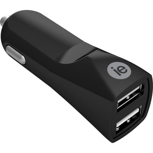 iEssentials 3.4A Dual Port USB Type-A Car Charger