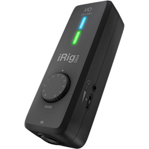 IK Multimedia iRig Pro I O Audio and MIDI Interface for Mac, Windows & iOS