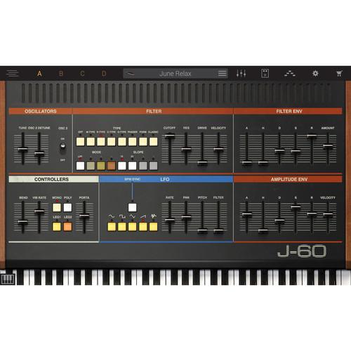 IK Multimedia Syntronik J-60 - Virtual Synthesizer Plug-In