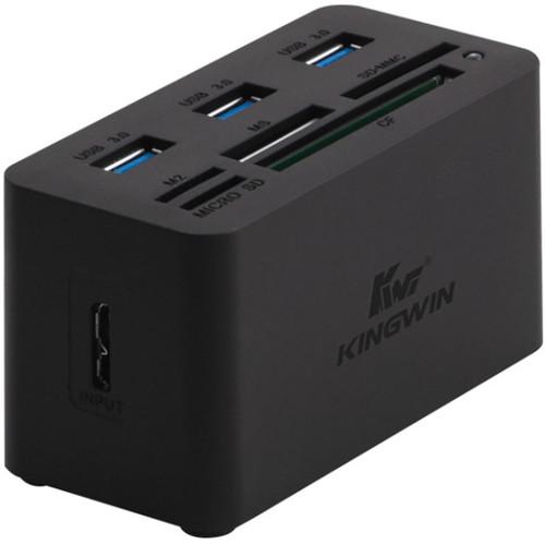 Kingwin SuperSpeed USB 3.1 Gen 1 Mini Combo Card Reader