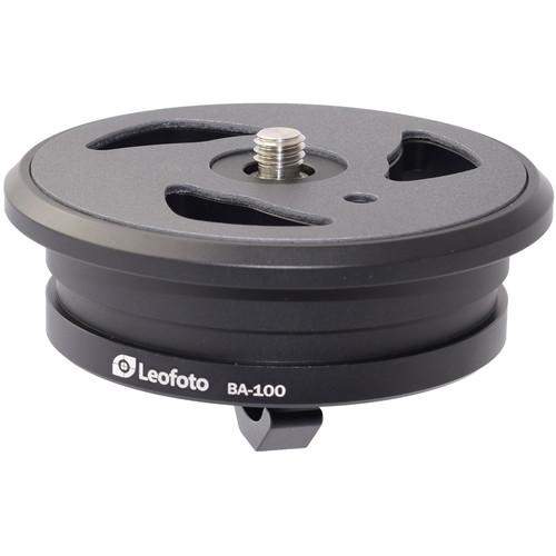 Leofoto BA-100 Round Tripod Plate with 3 8" Screw