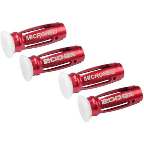 MICROHELI Red Aluminum Landing Gear for