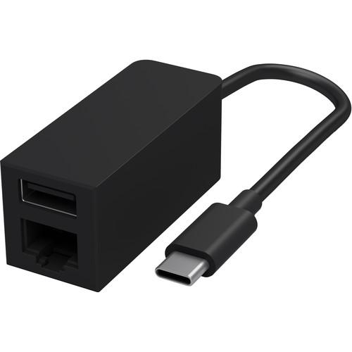 Microsoft USB Type-C to Ethernet and USB Type-A Adapter