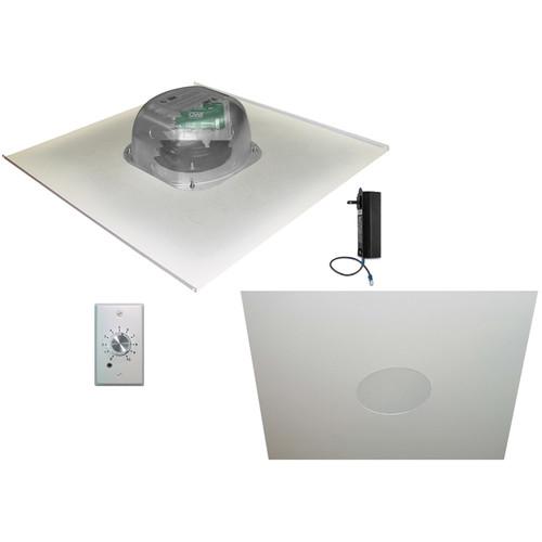 OWI Inc. 2-One Source,6"Integratable Amped In Ceiling Speakers on a 2x2 Metal Tile