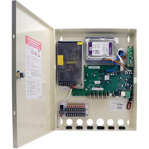 Speco Technologies D4WVXP 4-Channel 4MP HD-TVI DVR with Built-In Power Supply