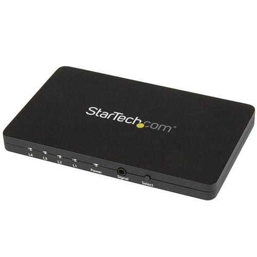 StarTech 4-Port HDMI 4K Automatic Video Switch with MHL Support
