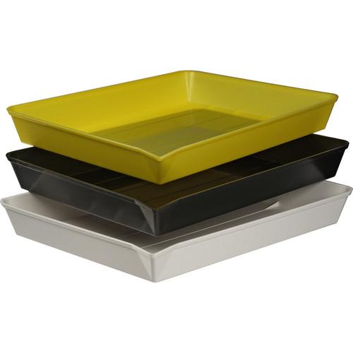 Yankee Plastic Ribbed Developing Tray for