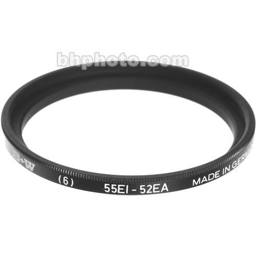B W 52-55mm Step-Up Ring