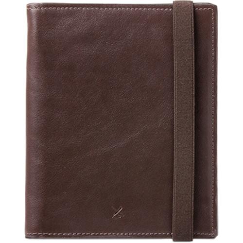 Barber Shop Fringe Leather Passport and Memory Card Holder