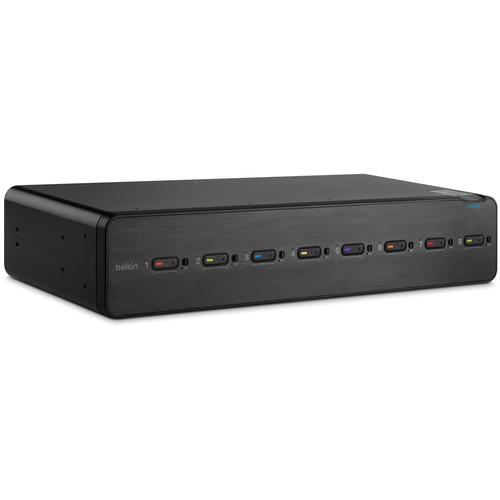 Belkin F1DN108F Advanced Secure 8-Port Dual-Head DVI-I KVM Switch
