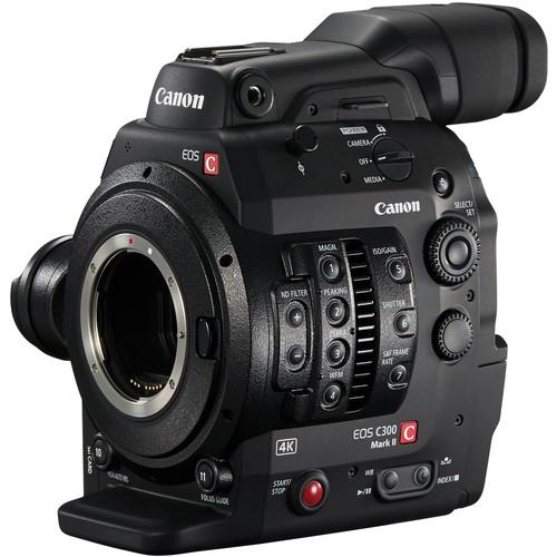 Canon Cinema EOS C300 Mark II Camcorder Body with Dual Pixel CMOS AF
