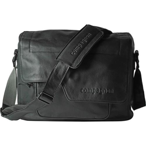 compagnon "the medium messenger" Leather Camera Bag