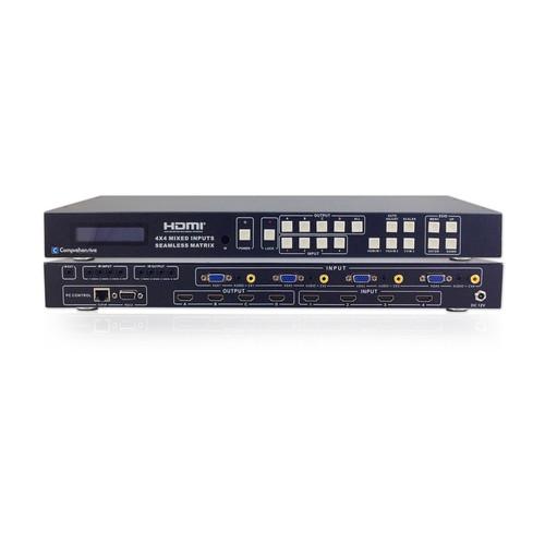 Comprehensive 4x4 Multi-Input Seamless Matrix Switch with Video Wall Function