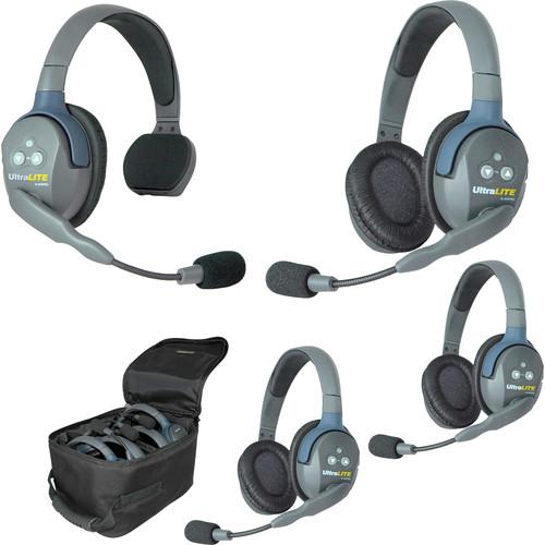 Eartec UL413 UltraLITE 4-Person Headset System