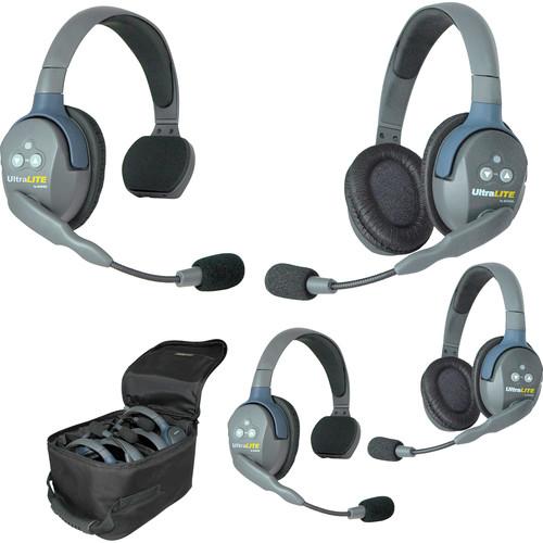 Eartec UL422 UltraLITE 4-Person Headset System