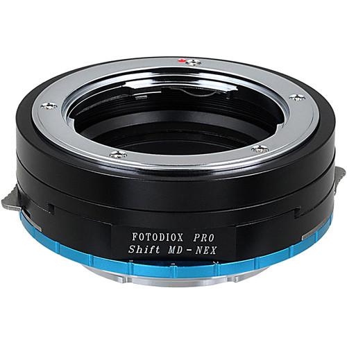 FotodioX Pro Lens Mount Shift Adapter for Minolta MD-Mount Lens to Sony E-Mount APS-C Camera