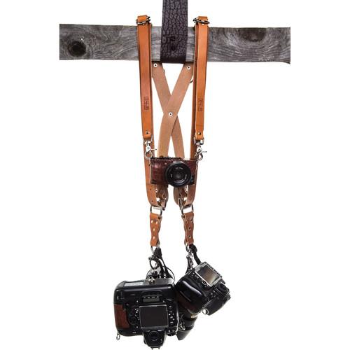 HoldFast Gear Money Maker Three-Camera Harness with Silver Hardware