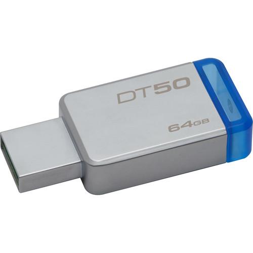 Kingston 64GB Datatraveler DT50 USB 3.0 Flash Drive