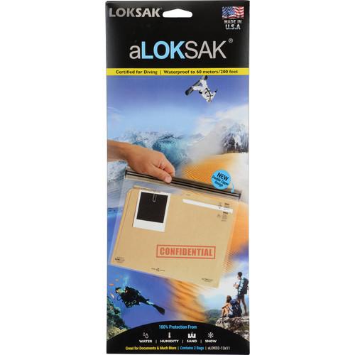LOKSAK aLOKSAK Waterproof Bags - 13 x 11"