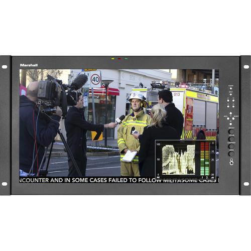 Marshall Electronics V-LCD171MD 17.3" Full HD Rackmount Monitor with MD-3GE Module