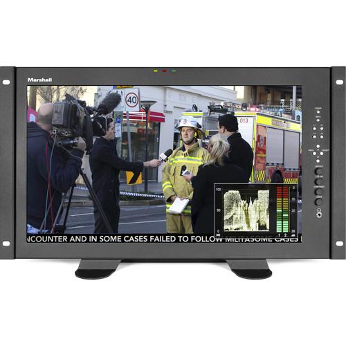 Marshall Electronics V-LCD171MD-DT 17.3" Full HD Desktop Mount Monitor with MD-3GE Module