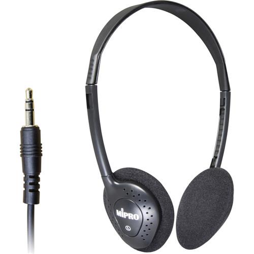 MIPRO Lightweight Stereo Headphones for MTG-100R Receiver