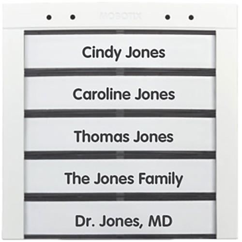 MOBOTIX Bell Button Set