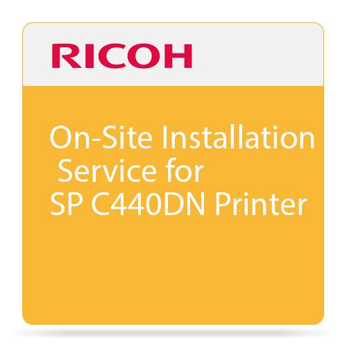 Ricoh On-Site Installation Service for SP C440DN Printer