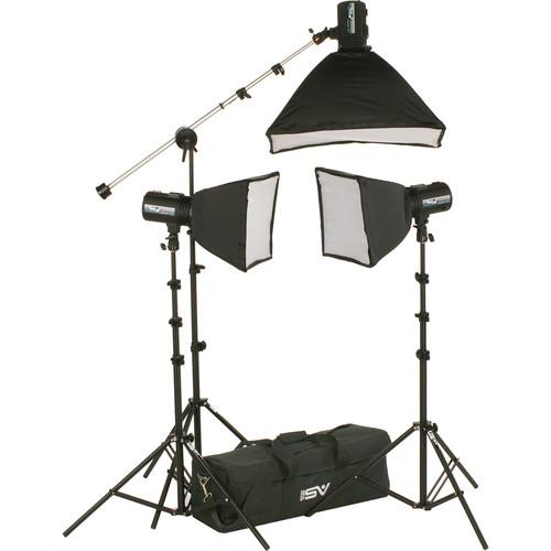 Smith-Victor FL550K 3-FlashLite 360Ws Basic Studio Kit