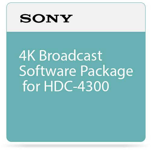 Sony 4K Software License for HDC-4300L 4K HD System Camera