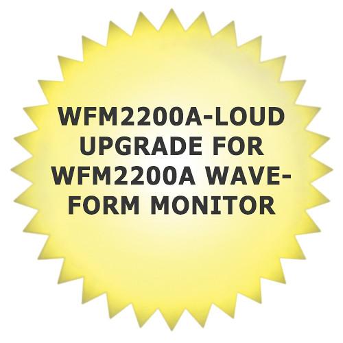 Tektronix WFM2200A-LOUD Upgrade for WFM2200A Waveform Monitor