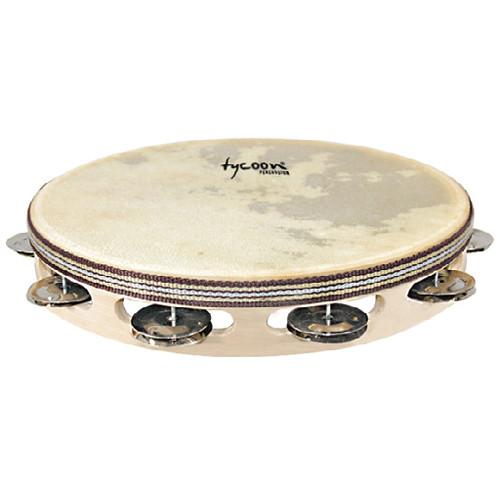 Tycoon Percussion Single Row Headed Tambourine