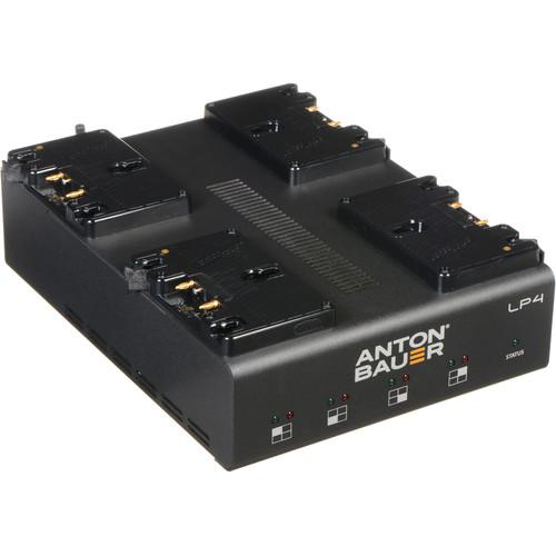 Anton Bauer LP4 Quad Gold-Mount Battery Charger