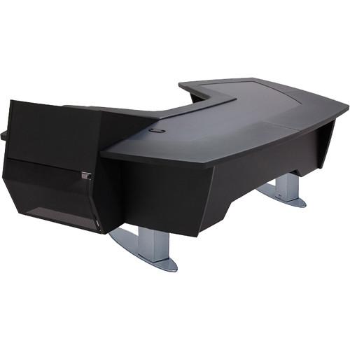 Argosy Aura 260 Personal Workstation Desk with 11 RU Space, Upper Right