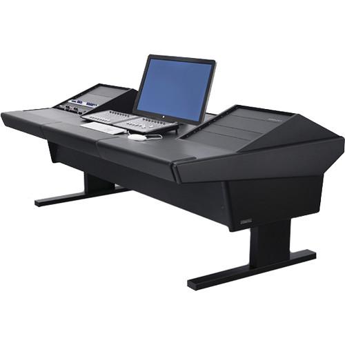 Argosy V2R Universal Workstation Desk with Two VR1000 10 Upper Rack Module