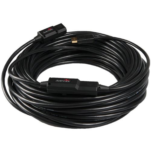 Avenview 4K DisplayPort Extender over Fiber Optic Cable