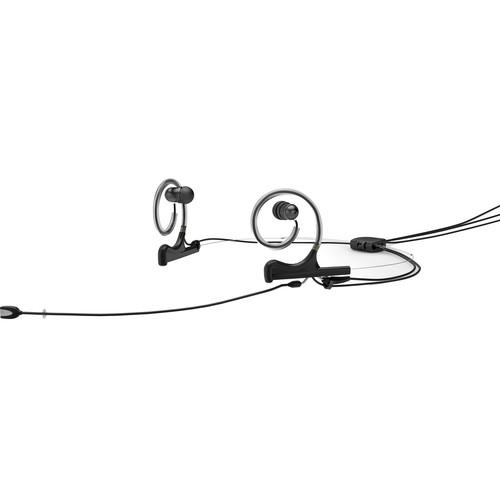 DPA Microphones d:fine In-Ear Broadcast Headset Mic, 2-Ear Mount, 2-In-Ear with MicroDot Connector