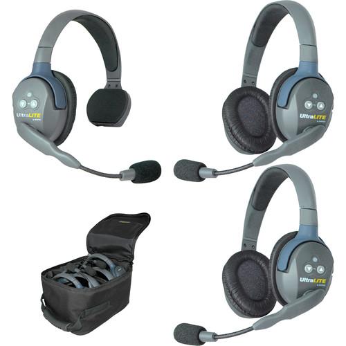 Eartec UL312 UltraLITE 3-Person Headset System