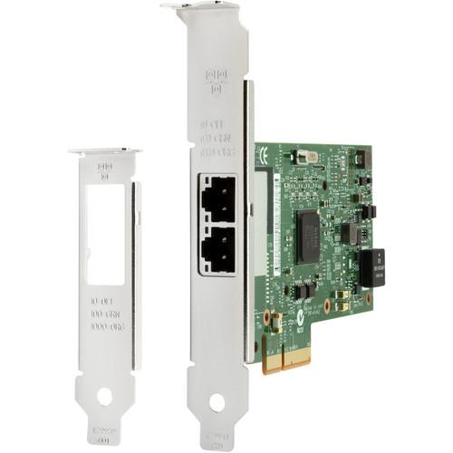 HP Intel Ethernet i350-T2 Dual Port PCIe NIC Card