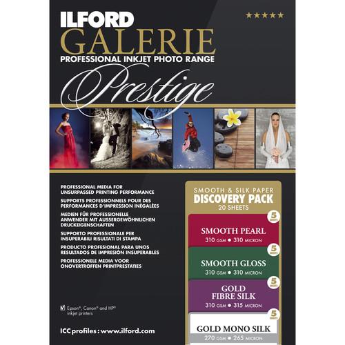 Ilford GALERIE Prestige Smooth Silk Paper Discovery Pack