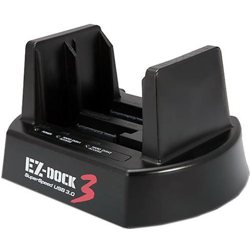 Kingwin EZ-Dock3 Super-Speed USB 3.1 Gen 1 Dual-Bay 2.5 3.5" SATA Hard Drive Docking Station