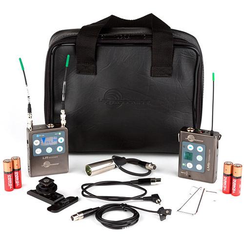 Lectrosonics L Series LR Receiver LMb Beltpack Transmitter and Mic with Accessory Kit