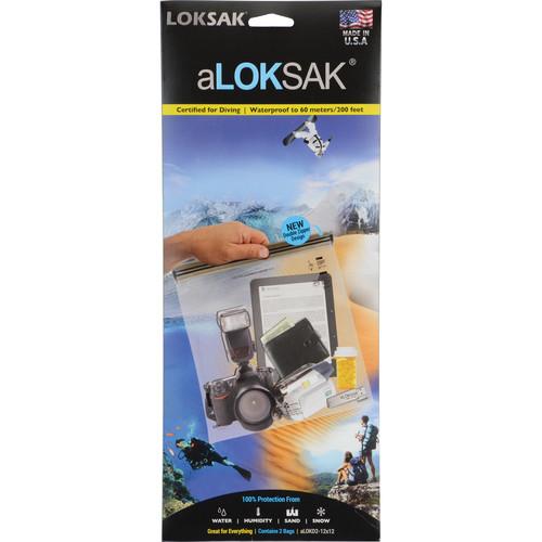 LOKSAK aLOKSAK Waterproof Bags - 12 x 12"