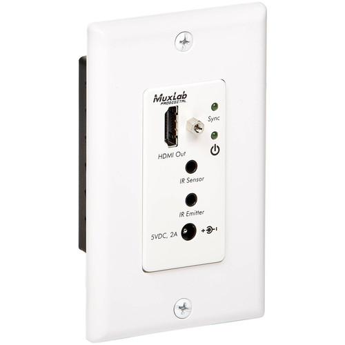 MuxLab 500451-WP-DEC-RX HDMI Receiver for Decora Wall Plate