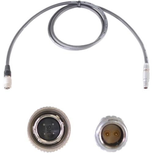 Nebtek Sony 4-Pin Hirose Male to 2-Pin LEMO Bolt Power Cable