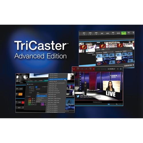 NewTek TriCaster Advanced Edition Software for TriCaster 8000 Switchers